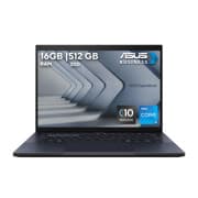 Laptop Asus ExpertBook B3404CVA-I516G512-P1  14" Intel Core i5-1335U Disco duro 512GB SSD Ram 16GB Windows 11 Pro Negro