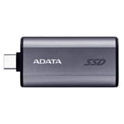 Disco Duro Externo Adata SC750 3.5" 2TB USB-C 3.1 Gris Resistente a Polvo para PC