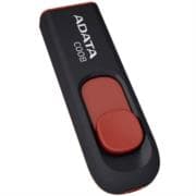 Memoria USB Adata C008 16 GB Color Negra-Roja