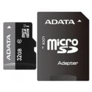 Memoria Micro SD Adata HC32GB CLASS10-RETAIL W/1 con Adaptador
