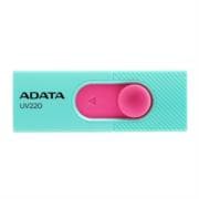 Memoria USB Adata 32 GB UV220 2.0 Color Turquesa-Rosa