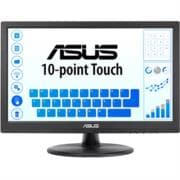 Monitor Asus 15.6" Touch VT168HR TN HD 1366x768 10 Points Multi-Touch HDMI VGA 5ms GTG 60Hz Negro