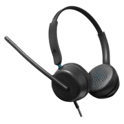 Auriculares Alambricos Acteck con Micrófono Active Pro HC565 Negro