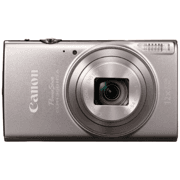Camara Canon Powershot ELPH 360HS A Color Plata con Zoom Óptico de 12x / 20MP y conexión WIFI / NFC