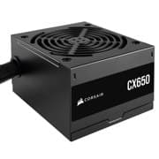 Fuente de Poder Corsair CX650 650W ATX 12V 80 Plus Bronze 24 pin Fan 120mm Color Negro