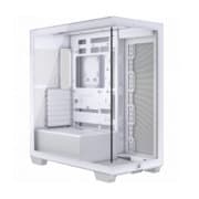 Gabinete Corsair 3500X Semi Tower EATX ATX mATX ITX Cristal Templado Sin Fuente Sin Fan Cables Ocultos Color Blanco