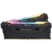 Memoria RAM Corsair Vengeance RGB PRO 16GB (2x8GB) DDR4 3600MHz UDIMM XMP Color Negro CL18
