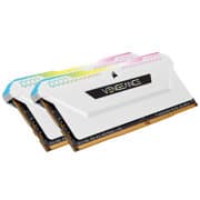 Memoria RAM Corsair Vengeance RGB Pro SL 16GB (2x8GB) 3600Mhz DDR4 UDIMM XMP Color Blanco CL18