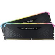Memoria RAM Corsair Vengeance RGB RS 16GB (2x8GB) DDR4 3200Mhz UDIMM XMP Color Negro CL16