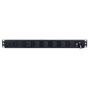 PDU Cyberpower Basico 15A 1U 120V NEMA 5-15P 10