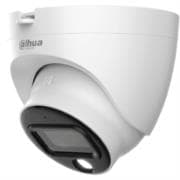 Cámara Domo Dahua HDCVI 2MP 1080p Full Color Lente 2.8mm 106° de Apertura Luz Blanca 20m DWDR Starlight IP67