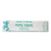 Papel Crepe Dietrix 50x200cms Blanco Paquete con 10 Hojas