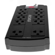 Protector FORZA tension 1080J/1800W - 10 slds universales -120V/240V