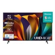 Televisor Hisense 43" A6N UHD 4K Resolucion 3840x2160 Smart Google TV LAN Bluetooth