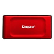 Unidad de Estado Solido SSD Externo Kingston XS1000 2TB USB Color Rojo
