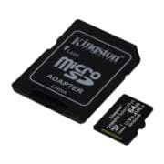 Memoria Micro SD Kingston Canvas Select Plus 64GB UHS-I Clase 10 C/Adaptador