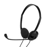 Audifonos cableados Klip Xtreme estereo Sekual KSH-290 Conexion USB Color Negro