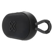 Bocina Portatil Klip Xtreme Bluetooth TWS 6W GrooveSplash KBS-030BK Hasta 12 hrs IPX7 Color negro