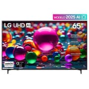 Televisor LG 65" UHD AI UA75 4K Smart TV 2025