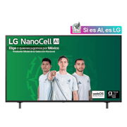 Televisor LG 55" AI NanoCell NANO80 4K Smart TV 2025
