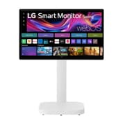 Monitor LG Inteligente Swing de 31.5" 4K UHD 3840x2160 IPS con Pantalla Táctil y Soporte Rodante