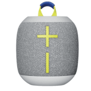 Bocina Logitech WONDERBOOM 4  Sonido de 360°  Capacidad Inalámbrica 40mtrs Color Gris