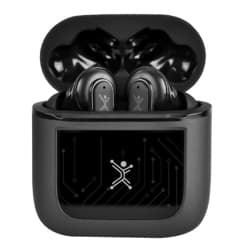 Audífonos Perfect Choice TWS ANC+ ENC Inalámbrico 10m con Pantala Táctil LED Color Negro