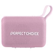 BOCINA PORTATIL PERFECT CHOICE INALAMBRICA SUGARY - ROSA