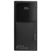 Power Bank Perfect Choice Carga Rápida 10000 mAh 22.5W 4 Puertos USB Micro/A/C Color Negro
