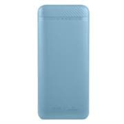Power Bank PERFECT CHOICE Carga Rápida 22.5W con Cable Tipo C Bolt Azul