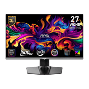Monitor Gamer MSI MAG 272QP QD-OLED 26.5 2560x1440 FreeSync 500Hz HDMI/DisplayPort Negro