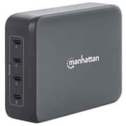 Estación de carga USB-C Manhattan 4 puertos USB-C PD 240W