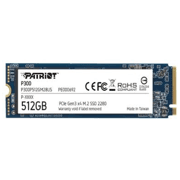 Unidad SSD Patriot M.2 512GB P300 PCIE 3.0 NVME 2280 1200MB/s Escritura 1700 MB/s Lectura
