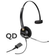 Auriculares POLY EncorePro 510V con Auriculares Monoaurales Micrófono de Tubo de Voz con Quick Disconnect TAA-US