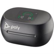 Poly Voyager Free 60+ Audifonos UC negro carbono + Adaptador USB-A BT700 + Estuche de carga con pantalla tactil