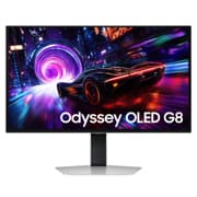 Monitor Samsung Gaming Odyssey 27" 4K OLED 3840x2160 240HZ Plano RGB 0.03MS G8 Gris