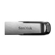 Memoria USB SanDisk Flash Ultra Flair 16GB USB 3.0 Metálica Color Negro/Plata SDCZ73-016G-G46