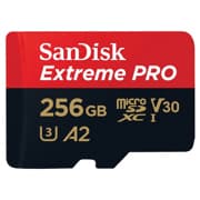 Memoria Flash SanDisk Extreme Pro 256GB MicroSDXC UHS-I Clase 10 con Adaptador