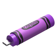 Memoria USB SanDisk Crayola Gen 3.2 Gen 1 Tipo C 128GB Color Vivid Violet