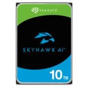 Disco Duro Seagate SkyHawk AI Surveillance 10TB 3.5" 7200RPM SATA lll 6Gbit/s Caché 256MB 16 Bahías para Videovigilancia