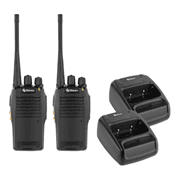 Kit Radio Steren RAD-010 2 Radios de 2 Vías Amateur 3W Color Negro