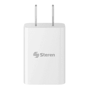 CARGADOR STEREN USB ULTRA COMPACTO DE CASA 1.0 AMP