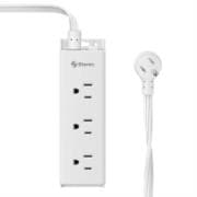 Tira Multicontacto Steren de 9 Salidas Longitud 1.1m Blanco