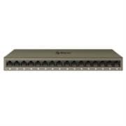 Switch Steren Gigabit Ethernet de 16 Puertos Full Duplex Color Gris