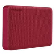 Disco Duro Externo Toshiba Canvio Advance V10 4TB 2.5" USB 3.2 Gen 1 Color Rojo para Windows/Mac