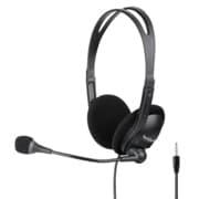 Diadema TechZone con Micrófono y Conexión 3.55mm Negro