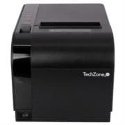 Impresora Térmica TechZone TZBE301 80mm Vel 300mm/s 203dpi USB/Serial/RJ45/RJ11 Cortador Automático 1 Año Garantía