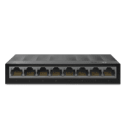 Switch para escritorio Tp-link de 8 Puertos RJ45 10/100/1000Mbps con auto-negociación con carcasa de plástico