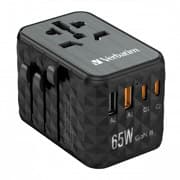 Adaptador Verbatim Universal de viaje UTA-05 GaN III 65 W