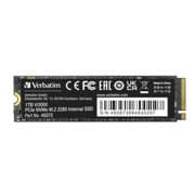 Disco Interno Verbatim SSD Vi3000 PCIe NVMe de M.2 2280 y 1 TB